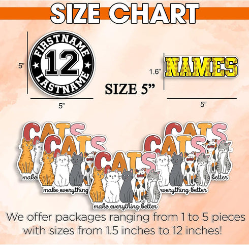 Cats Make Everything Better Sticker Funny Cat Meme Cute Pet Animal Humor Decal Waterproof Vinyl Sticker for Laptop