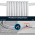 Vortex PD10GB3A-2-2-SILVER Type-C Data Cable 3A Fast Charging USB3.2 Universal Mobile Phone Tablet (2 pcs Pack)