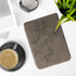 kwmobile 2E 4 Cover Compatible with Kobo Clara / Tolino Shine Cover - eReader Case - Magnolias Grey
