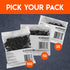 ECHOGEAR Server Rack Screws 50 Pack, 10/32 Steel Screws with Nylon Washers & Pilot Point Heads for Network Racks