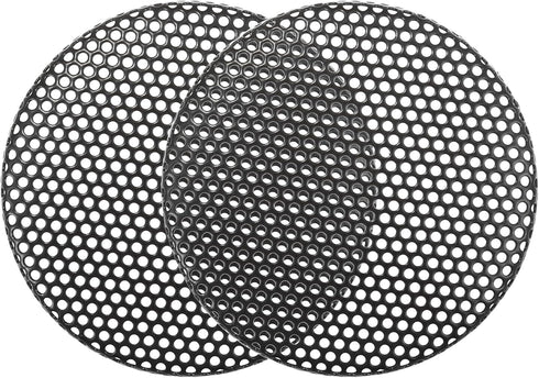 ACROPIX Universal 1.5 Inch Speaker Grills Mesh for Audio Subwoofer, Pack of 2, Black
