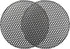 ACROPIX Universal 1.5 Inch Speaker Grills Mesh for Audio Subwoofer, Pack of 2, Black