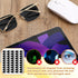 Alrhso 50 0.023 Inch Pcs Webcam Cover Slide, Ultra-Thin Universal Camera Privacy Cover Black Phone Camera Covers Slide