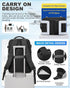 VGCUB Backpack Vacpack Daypack Backpacks Vacuum Travel with Pump System Storage Carry on Work Laptop Business