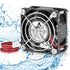 GDSTIME 60mm x 25mm 12V DC Waterproof IP67 Fan, High Speed Dual Ball Bearing Brushless Cooling Fan for Solar Battery