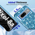 Glitter Case for Google Pixel 8A Phone Case for Women Girls, Slim Ultra Thin Matte Back Shockproof Protective Cover for Google Pixel 8A 5G 6.1-inch Crystal Bling Case (Blue)