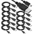 SaiTech IT 10 Pack USB 2.0 A to Mini 5 pin B