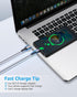 Micro USB Cable Android Charger 6ft 2PACK, High Speed 2.0 USB A Male to Micro USB Nylon Braided for PS4