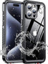 MOZOTER Waterproof Case for iPhone 15 Pro Max, IPX8 Underwater, Full Body Shockproof, Built-in Screen Protector, 6.7