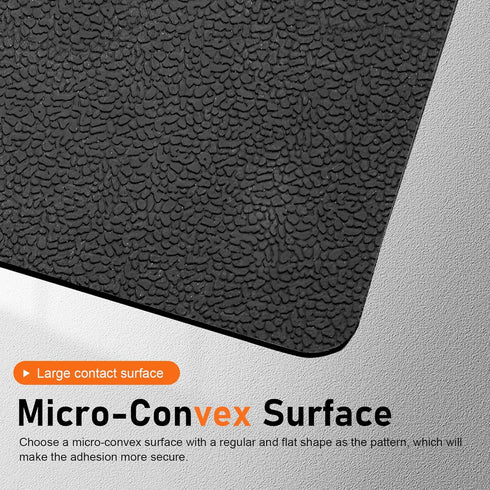 Foelony 10.7" 5.9" Car Dashboard Anti-Slip Pad, x Non-Slip Heat Resistant Dash Mat, Multifunctional Adhesive Dashboard