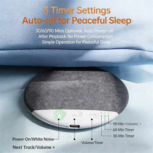 FALLCHILL Flat Under Pillow Speakers, Bluetooth Pillow Speakers for Sleeping, Wireless Charging Ultra Thin Speaker