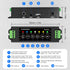 STUODIOFINIX 4-Channel Mini Bluetooth Amplifier 120w for Passive Speakers, TWS, AUX, MIC, USB,