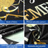 Blulu Extra Large Retirement Party Decorations, Fabric Retire Sign Banner Photo Booth Backdrop with Rope (70.8 x 43.3
