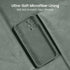 FireNova iPhone 15 Pro Case, 6.1" Calke Green, Silicone, Camera Protection, Soft Microfiber Lining + 2 Screen