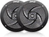 Pyle Low-Profile Waterproof Marine Speakers - 100W 4 Inch 2 Way Outdoor Audio Stereo Sound System, Black