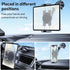 Coolpow Stand360 4.7"-12.9" Tablet Holder for Car ipad Holder for CarWindshield+Dash Suction Cup ipad Mount for Truck
