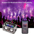 Radio Audio Soldering Kit, Bluetooth-Compatible LED Speaker Soldering Project, DIY Electronic Kit