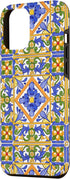iPhone 14 Pro Max Sicilian,Italian,summer,tiles,mosaic,majolica art Case