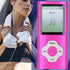 Zopsc MP3 MP4 1.8in 128GB Player, Lossless Sound Portable Video Music Player, Color Screen Digital Music Player