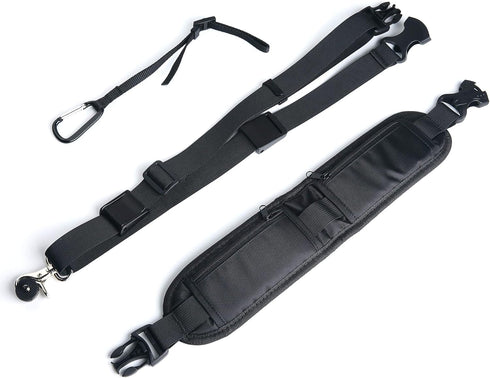 Camera Strap with Quick Release Storage Pocket, DSLR Shoulder Crossbody Sling