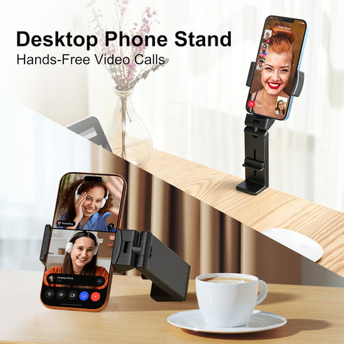 Perilogics 360 Airplane Phone Holder Mount Universal in Flight Hands Free Viewing with Multi-Directional Dual Degree