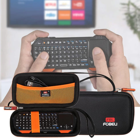 EVA Hard Carrying Case Compatible with Fosmon Mini Bluetooth Keyboard QWERTY Keypad, Portable Travel Storage Bag