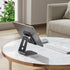 OMOTON Adjustable Tablet Stand for Desk - T2 Tablet Holder with Longer Arms for iPad Pro/Air/Mini, Black