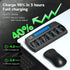 CITYORK 12 1.2V Bay AA AAA Battery Charger with Refresh Function, Smart LCD Display Battery Charger for Ni-MH/Ni-CD AA