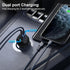 USB C Car Charger Adapter - 12V Multi Port, 38W 2 Port Car Charger, PD 20W & QC 18W for iPhone 14/13/12 and More