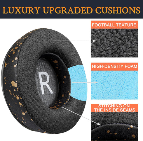 SOULWIT Replacement Earpads for AKG K845 K845BT K545 K540 K275 K267 K245 K182 K167 Headphones, Noise Isolation Foam