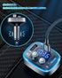 LIHAN USB C Bluetooth Adapter for Car, AUX Wireless FM Radio Transmitter, Handsfree Calling & Audio Receiver
