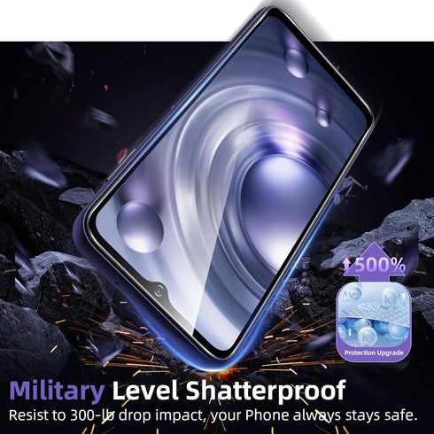 2+2 Pack Screen Protector for Samsung Galaxy A35 5G with Camera Lens Protector, Full Coverage, Easy to Install