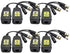 AAOTOKK Power Video Balun DC BNC to Cat5 RJ45 Network Transceiver HD-CVI/TVI/AHD/CVBS with