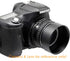 Fotasy Metal 55mm Lens Hood, 55mm Hood Shade, Compatible with Standard Prime Lens with 55mm Filter Thread, Screw-in