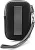 USA Gear Point and Shoot Camera Case, Black, Compatible with Nikon Coolpix A10, S4300, S6900, W300, Neoprene Sleeve