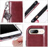 ULAK Wallet Case - Burgundy - Compatible with iPhone 7 Plus/8 Plus, Premium PU Leather Flip Cover with Card Holder