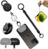 Kaptron Theft and Drop Protection Phone Tether, 30” Safety Retractable Phone Clip, Universal Lanyard with Carabiner
