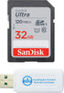 SanDisk Ultra SDHC 32GB SD Card for Camkory Digital Photo Frame - Bundle with Everything But Stromboli Reader