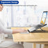 BESIGN LS01 10-14" Pro Ergonomic Laptop Stand, Plastic Laptop Riser, Portable and Adjustable Notebook Computer Holder