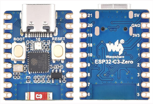 ESP32-C3 Mini Development Board, Based on ESP32-C3FN4 Single-Core Processor, Support 2.4GHz Wi-Fi & Bluetooth 5