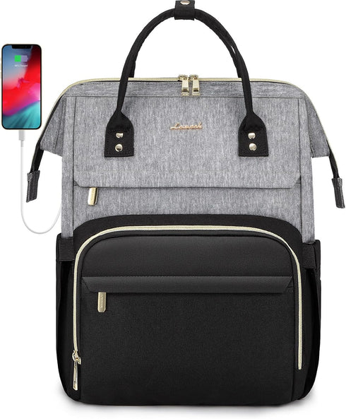 LOVEVOOK Laptop Backpack for Women, Fashion Computer Backpacks Purse, School Student Bookbag