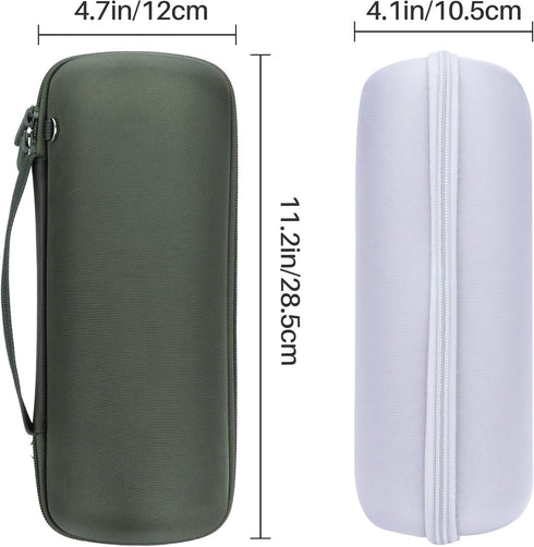 Hard Case Compatible with JBL Charge 5 Charge 4 | Waterproof Bluetooth Speaker (Pink Case)