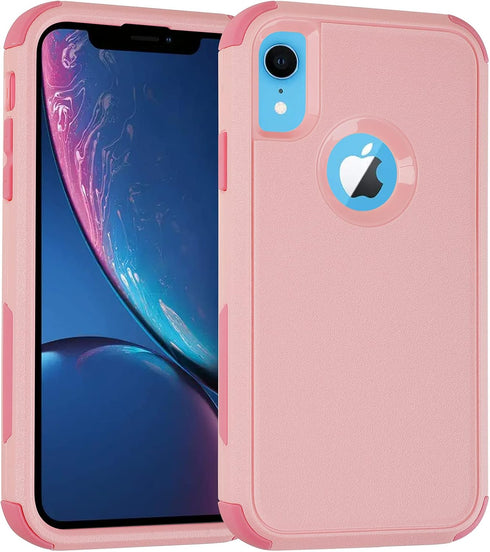 Co-Goldguard for iPhone XR Case, Shockproof Dropproof Heavy Duty Protection Cover, 3 in 1 Non-Slip Scratch-Resistant