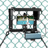 Racokky Phone Fence Mount with Shade and Power Bank Holder, Mounting Kit Compatible