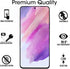 amFilm (3 Pack) Tempered Glass Screen Protector Compatible with Samsung Galaxy S21 FE (Fan Edition 5G 2021), HD Clear,