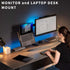 VIVO Black Fully Adjustable 13 to 32 inch Single Computer Monitor and Laptop Desk Mount Combo