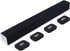 (4Pack) 3.5'' 2.5'' 0.65'' Sound Addicted Isolation Pads for Soundbar - Anti Vibrations Foam Pads Feet x x Suitable