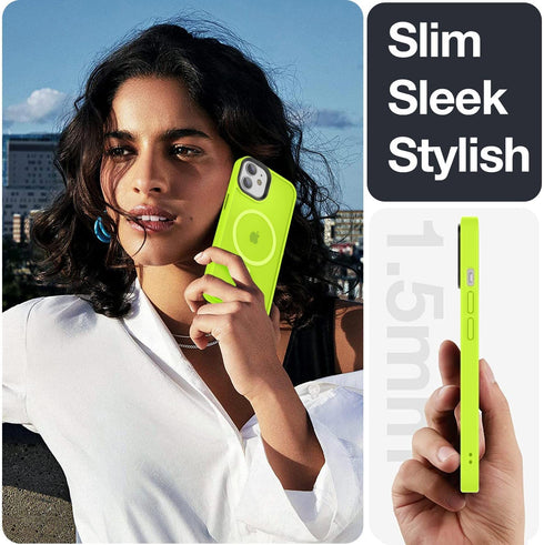 iPhone 11 Case, Shockproof & Drop Resistant (13FT), Translucent Matte, Strong Magnetic, Aluminum Alloy Keys,