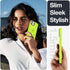 iPhone 11 Case, Shockproof & Drop Resistant (13FT), Translucent Matte, Strong Magnetic, Aluminum Alloy Keys,