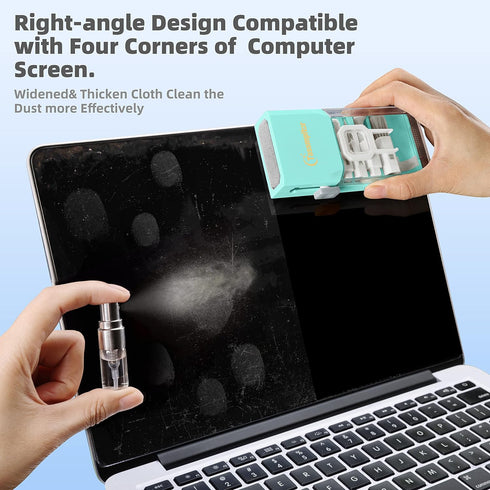 Electronics Keyboard Repair Kit with 3 in 1 Earbud Cleaner Pen, Camera Lens Pen, Suitable for iPad, iPhone, Cell Phone